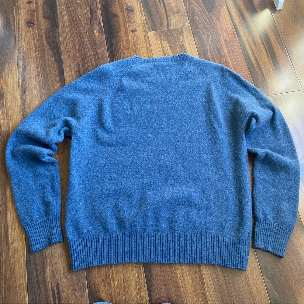 Y2K J. Crew 100% Lambswool Oarsman Medium Weight Crewneck Sweater